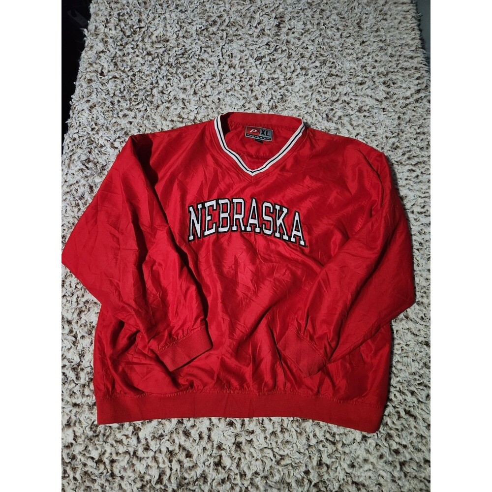 Vintage Nebraska University Huskers Jacket, Pro Player Size XL